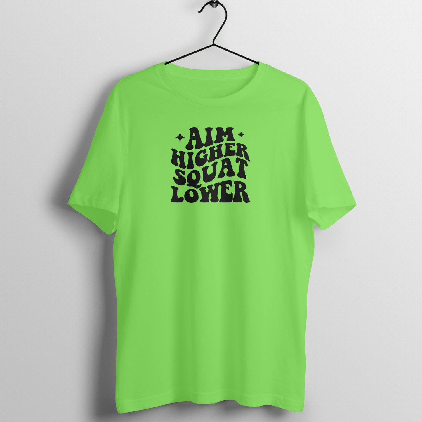 Aim higher squat lower | Women's Tee