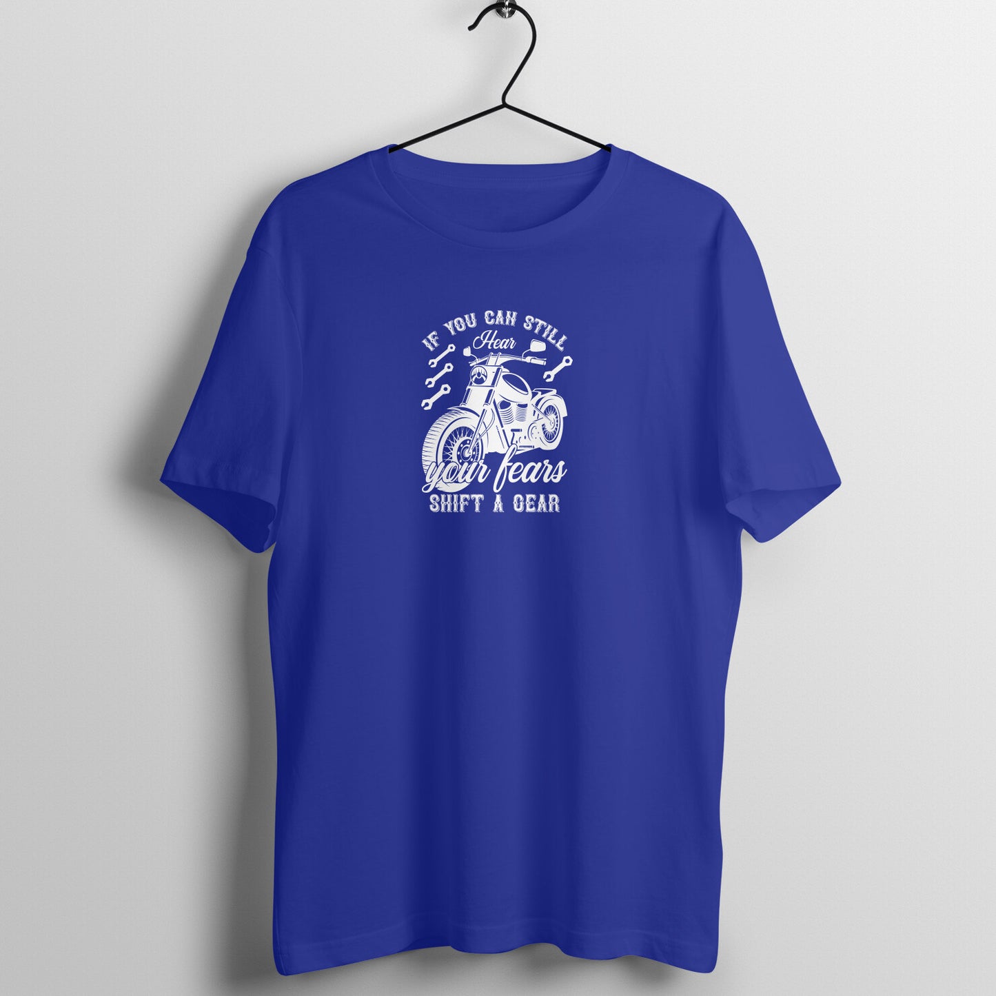 Shift A Gear - Women's Cotton T Shirt | Lady Biker Tee