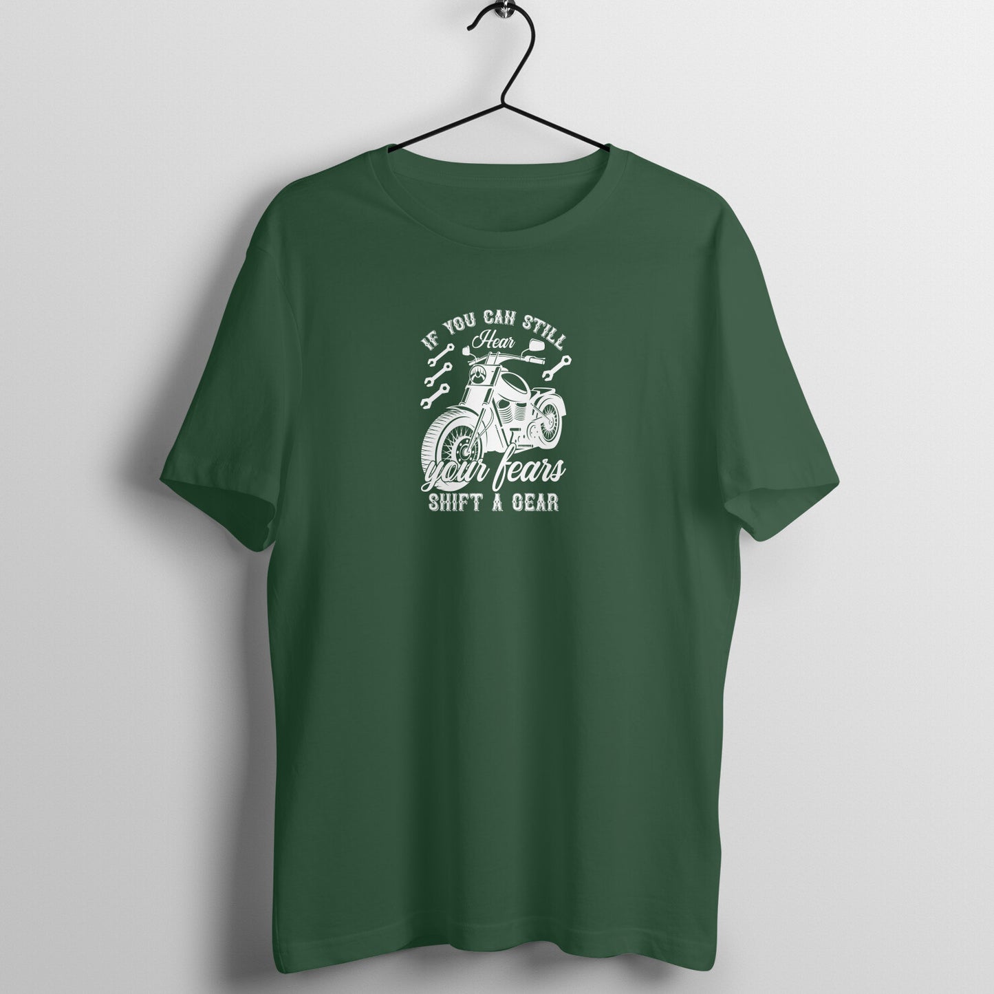 Shift A Gear - Women's Cotton T Shirt | Lady Biker Tee