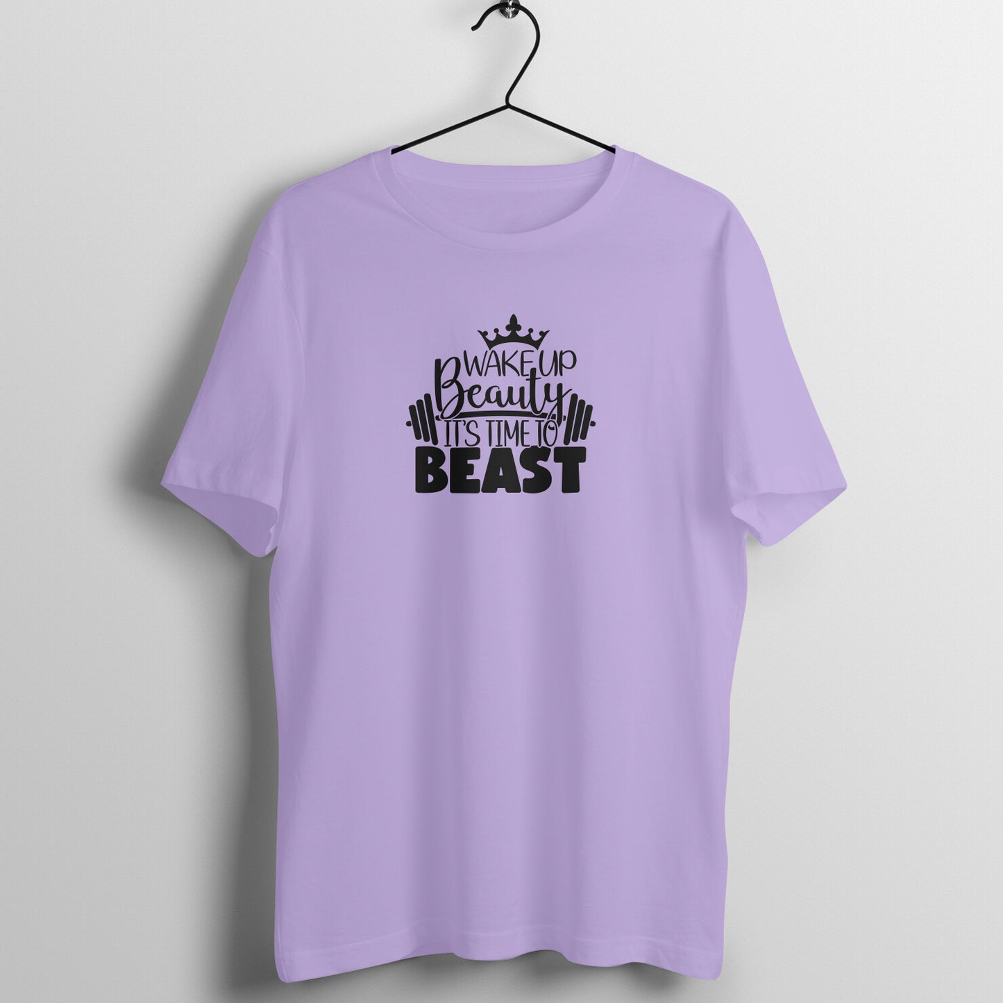 Wake up beauty - Women's Half Sleeve Cotton Tee