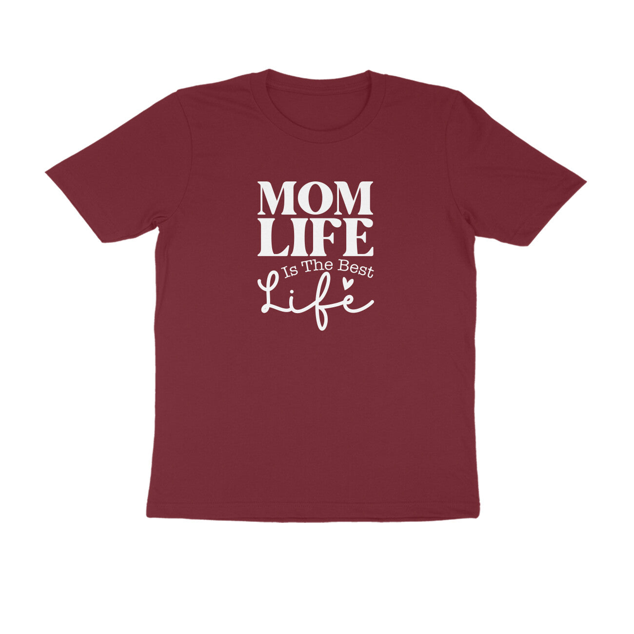 Mom life is the best - Women's Half Sleeve Cotton Tee | Mother's Day Gift | Mom T Shirt