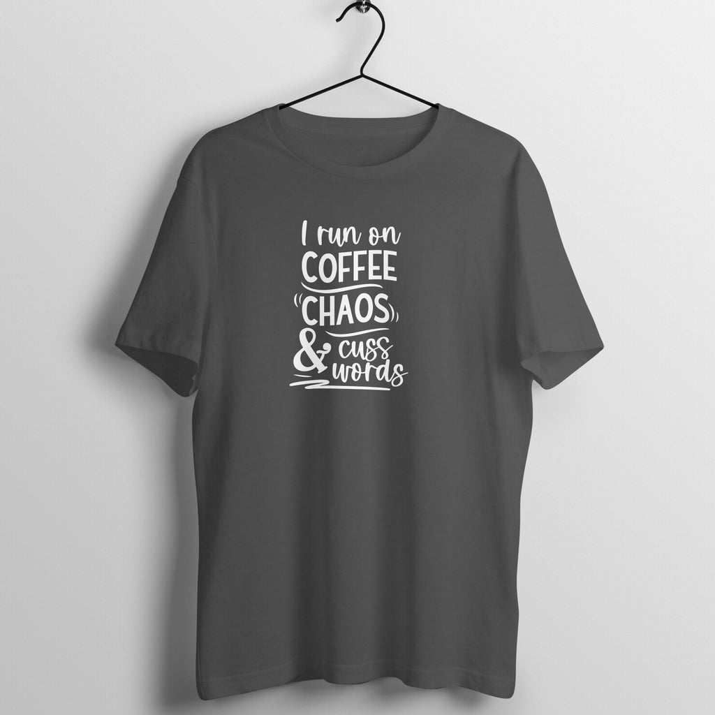 Coffee, chaos and cuss words - Women's Tee