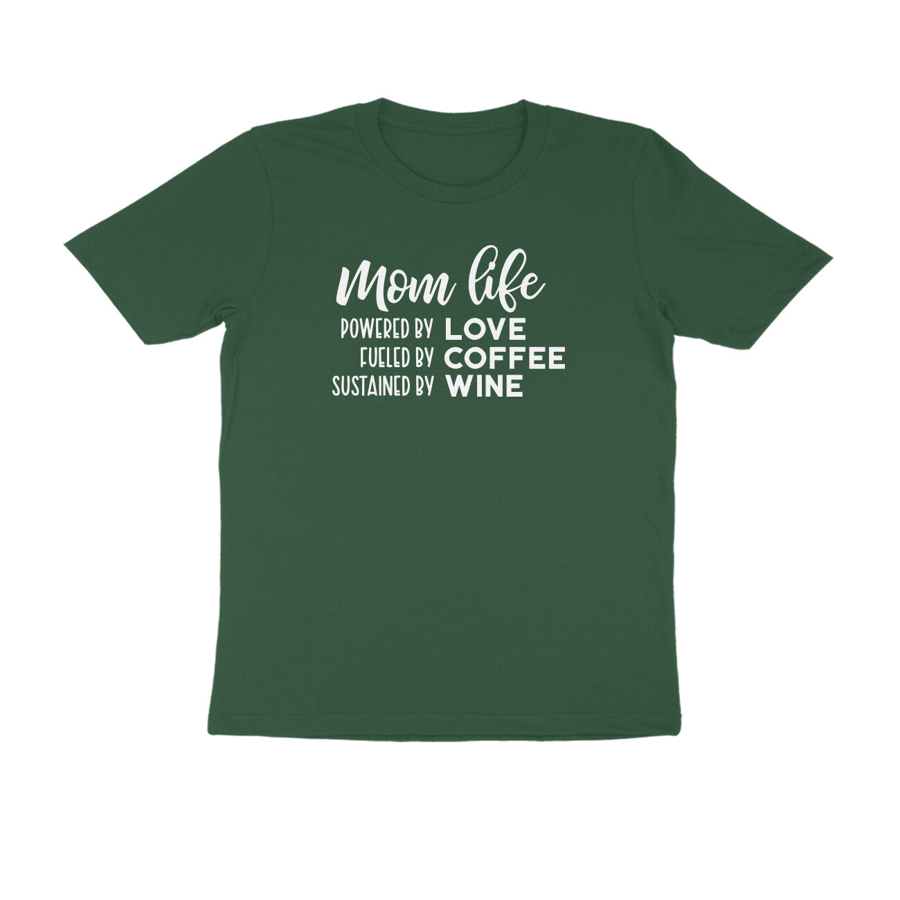 Powered by love - Women's Tee | Mother's Day Gift | Mom T Shirt