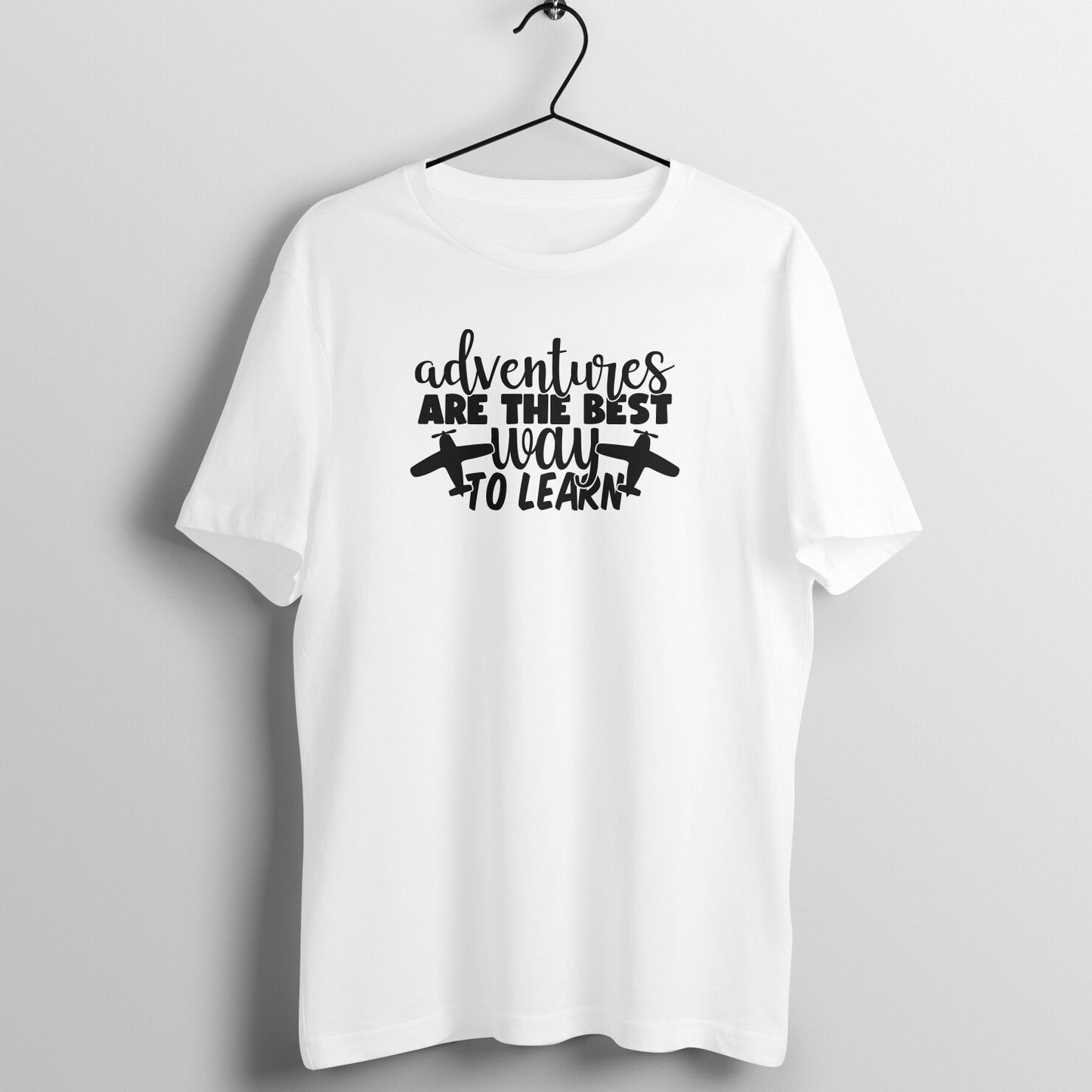 Adventures are the best way to learn - Women's Tee