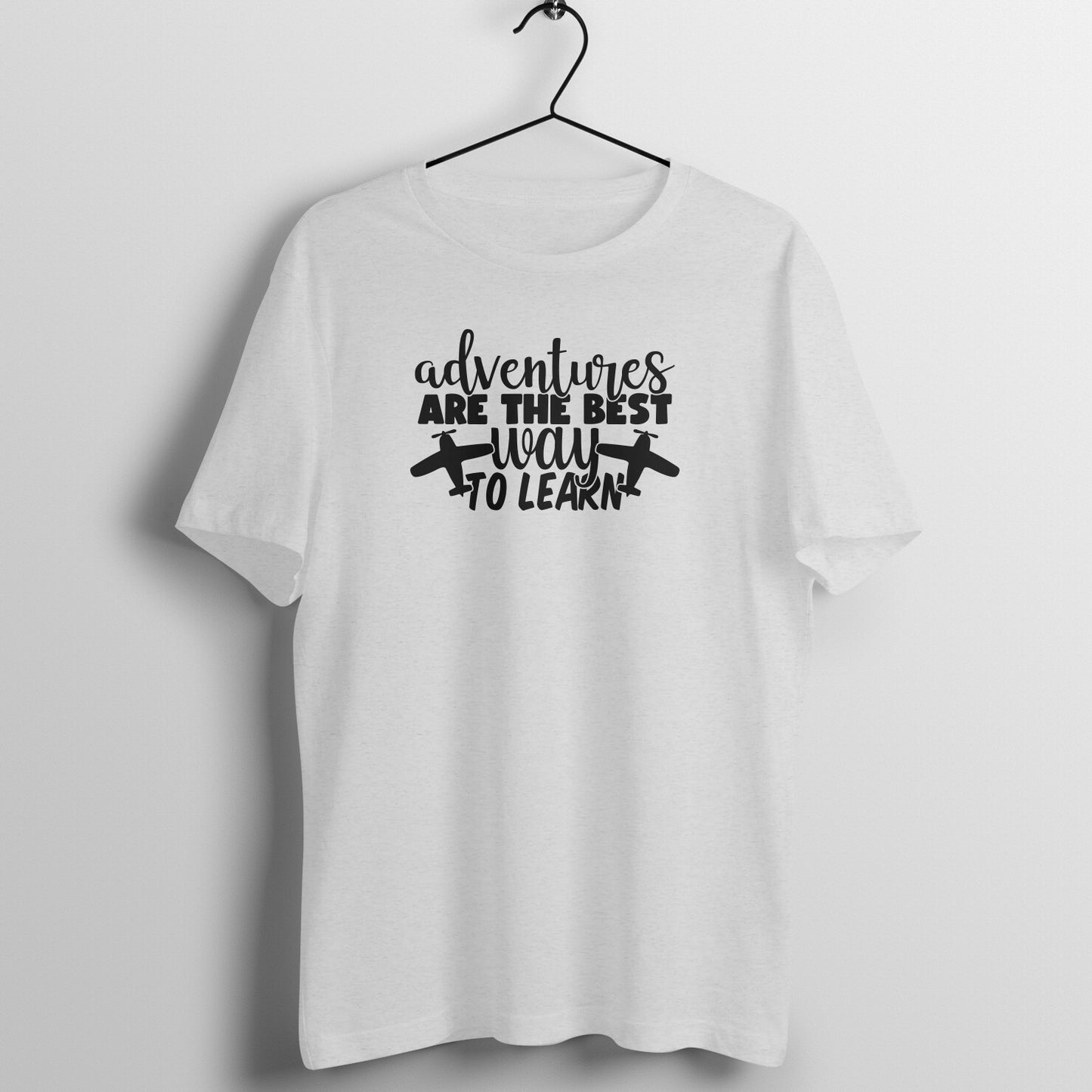 Adventures are the best way to learn - Women's Tee