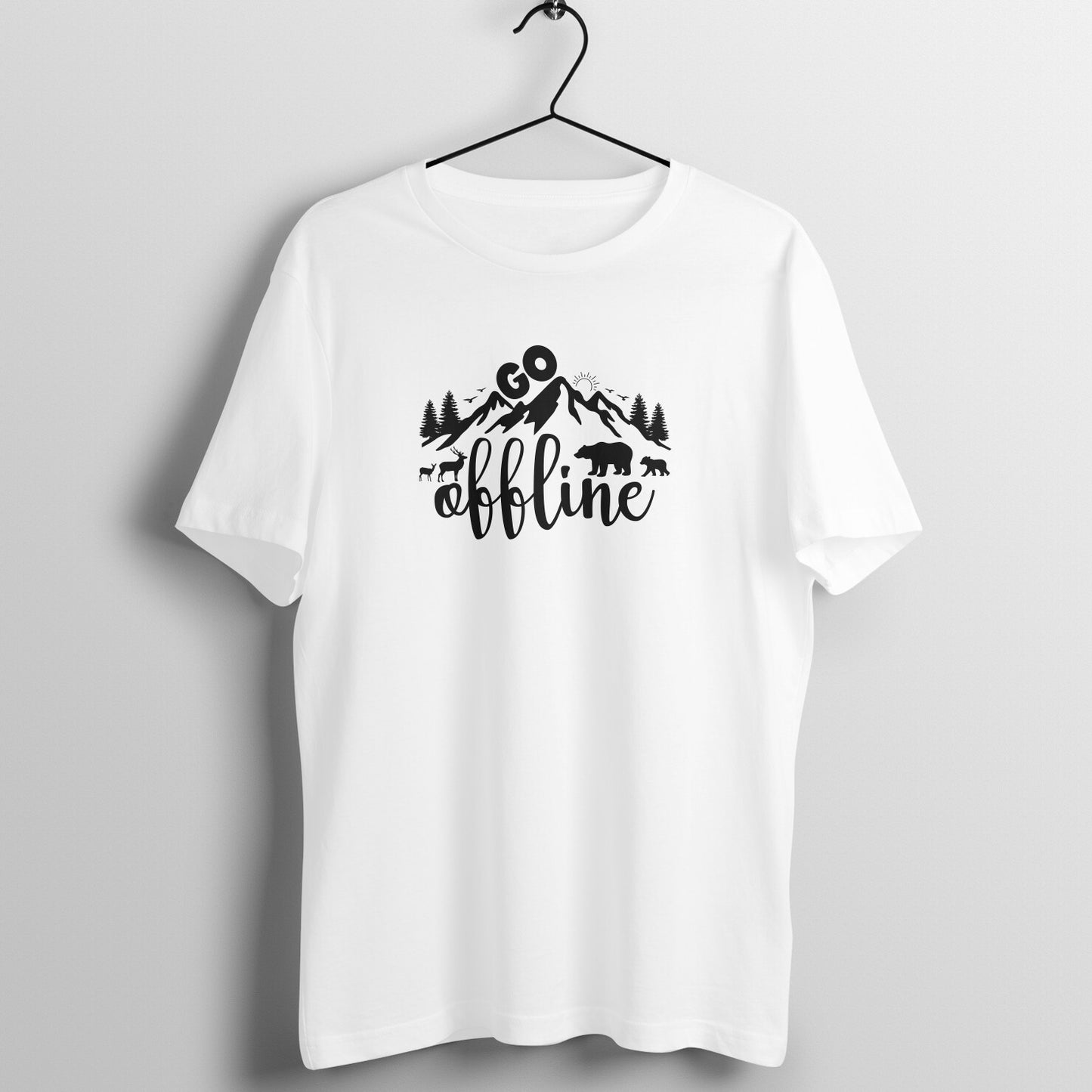 Go offline Ft. Hiker -  Women's Tee