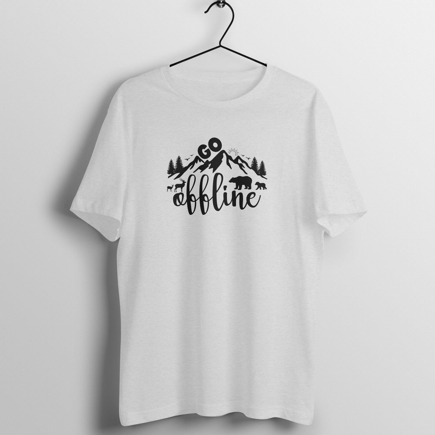 Go offline Ft. Hiker -  Women's Tee