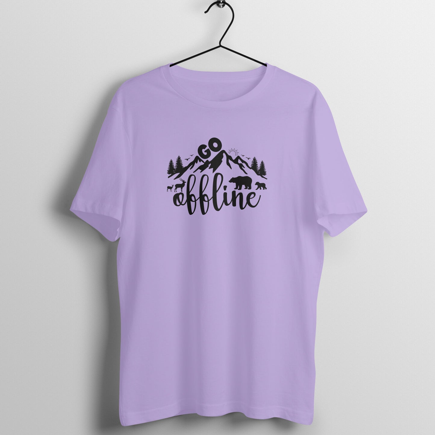 Go offline Ft. Hiker -  Women's Tee