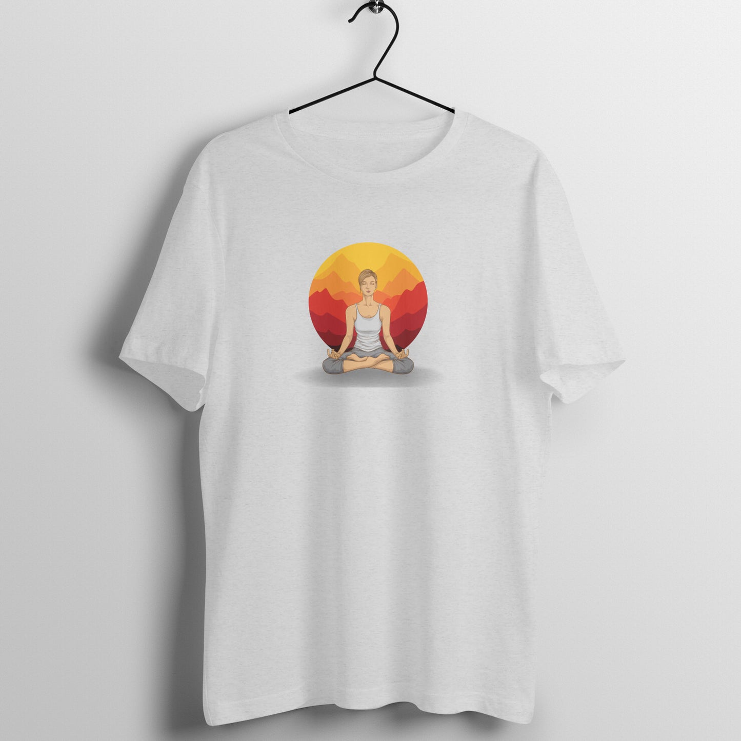 Yoga lady illustration - Women's Tee