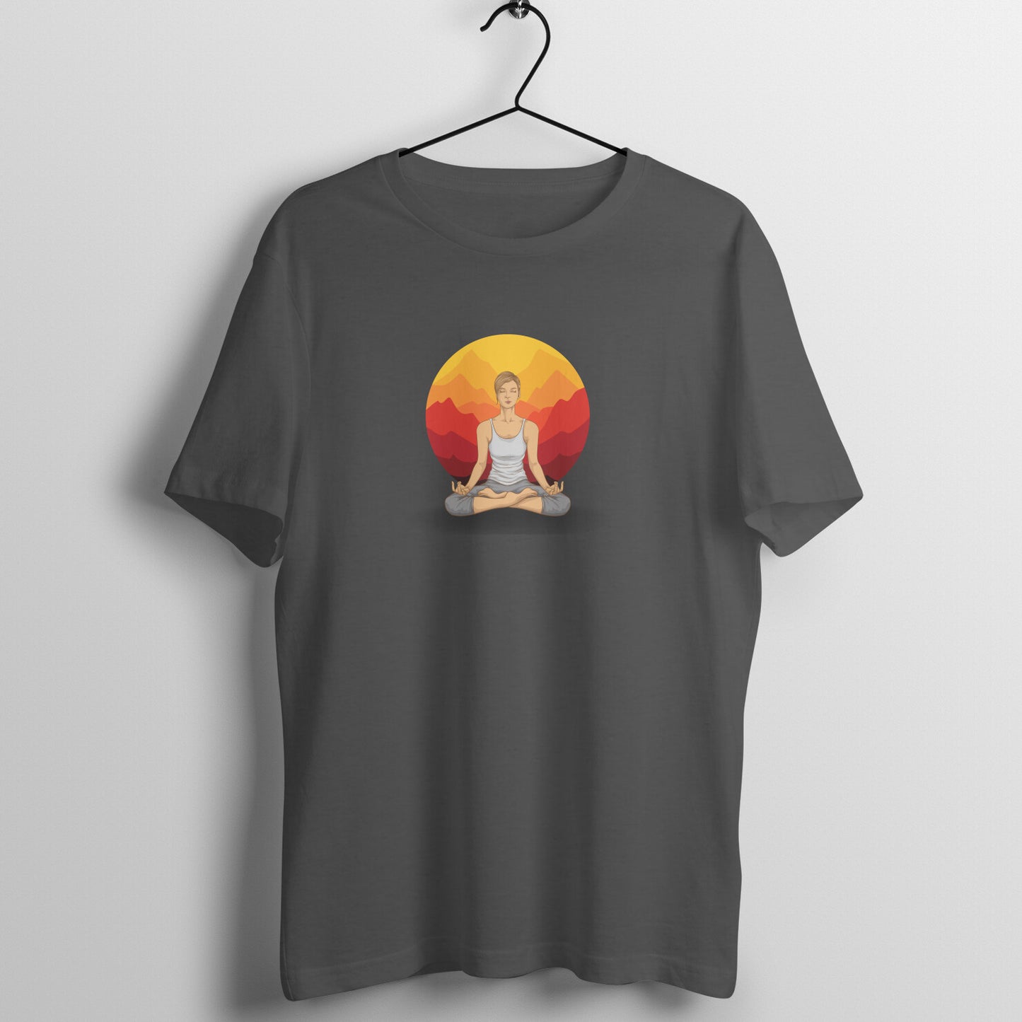 Yoga lady illustration - Women's Tee