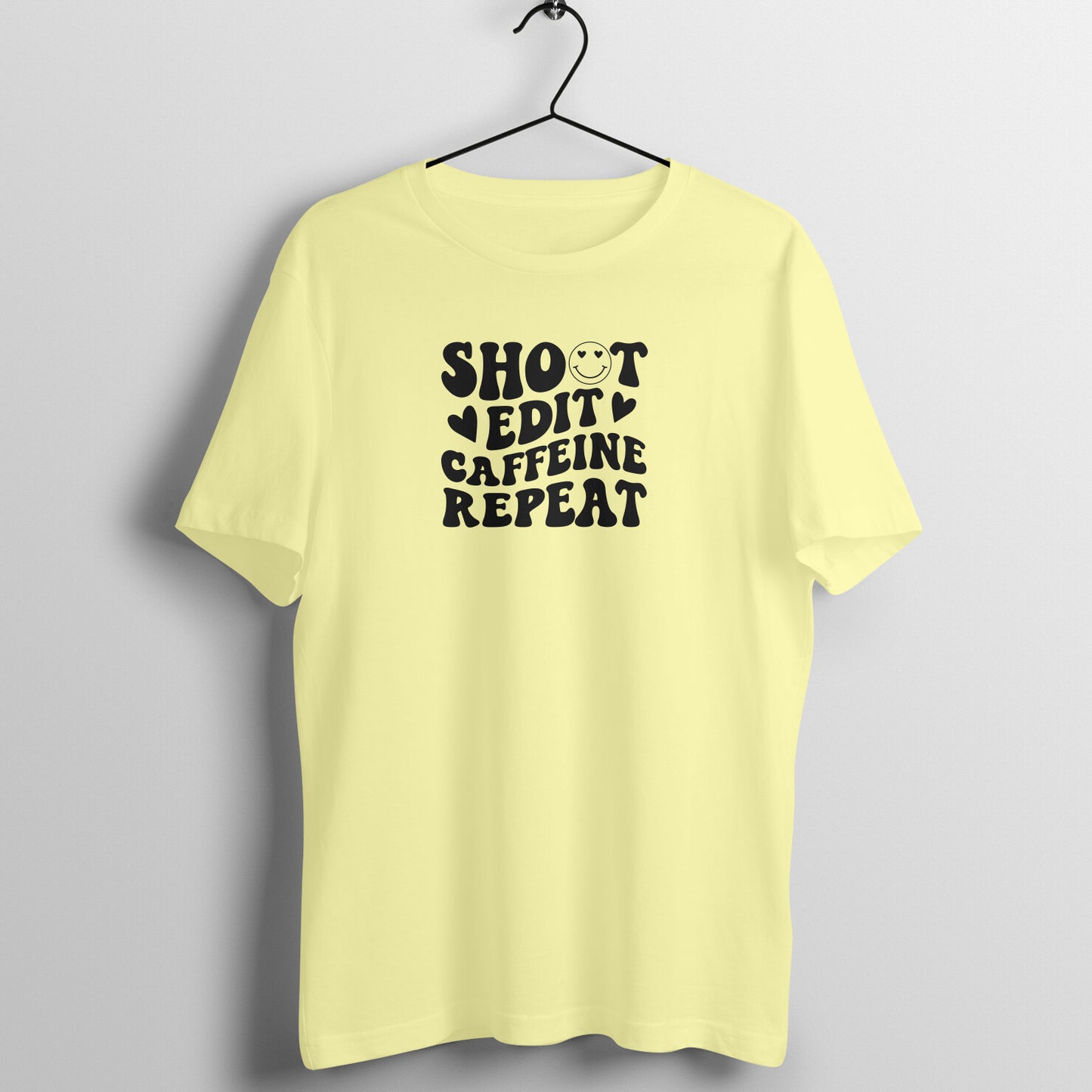 Shoot edit caffeine repeat - Women's Tee