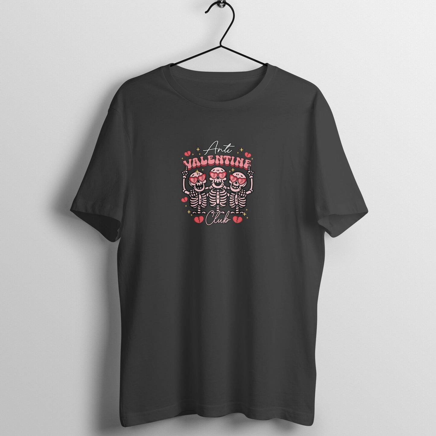 Anti Valentine's Club- Women's Tee | Funny Valentine's Day Tee