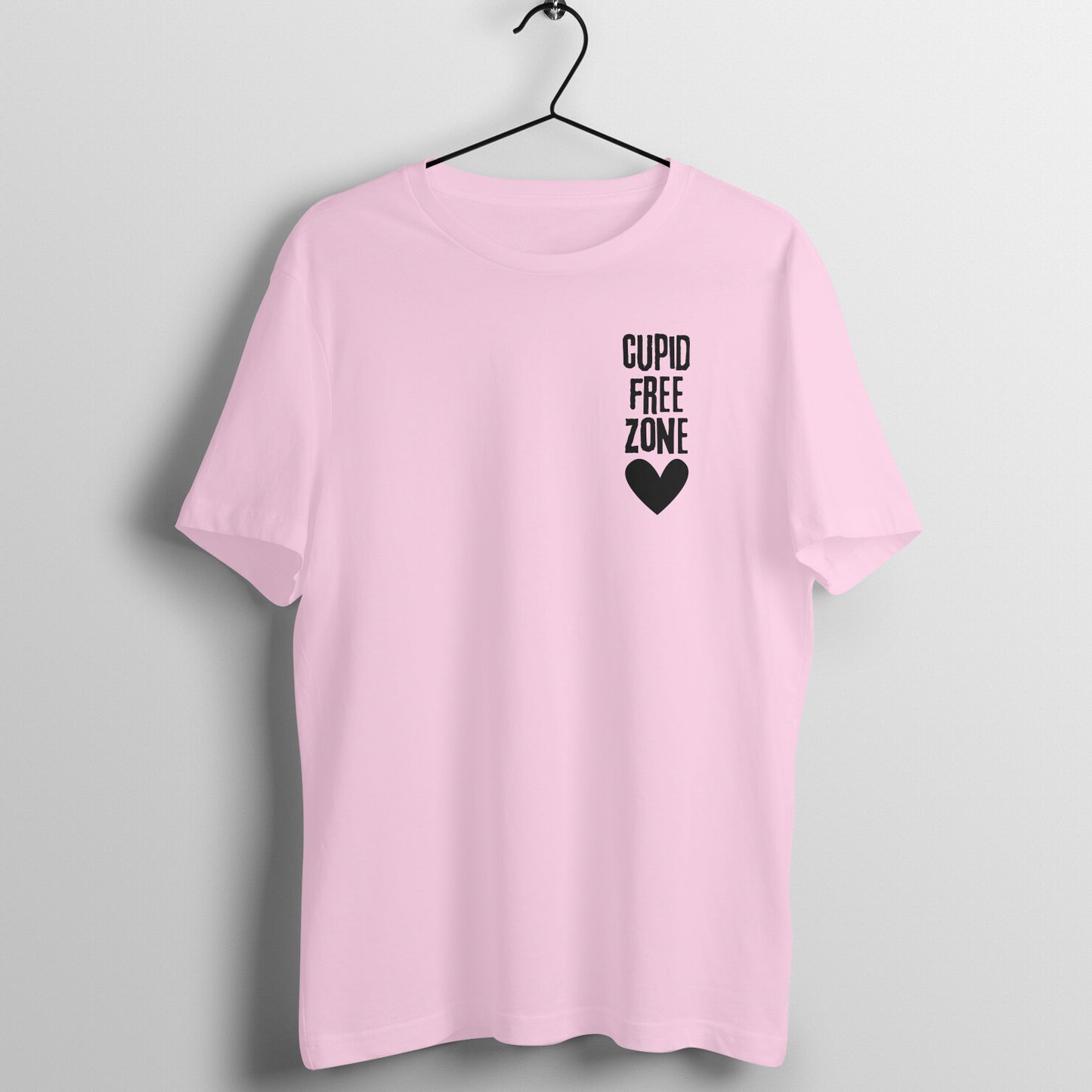 Cupid free zone - Women's Tee | Funny Valentine's Day Tee