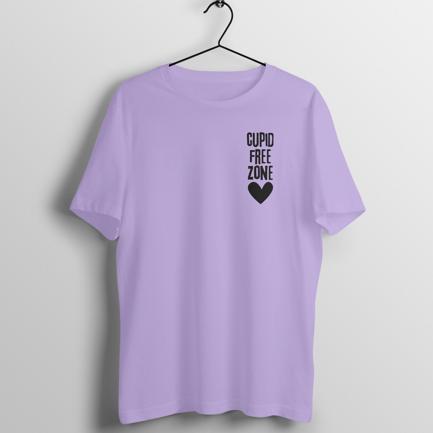 Cupid free zone - Women's Tee | Funny Valentine's Day Tee