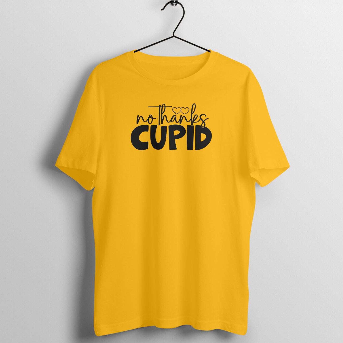 No thanks, Cupid - Women's Tee | Funny Valentine's Day Tee