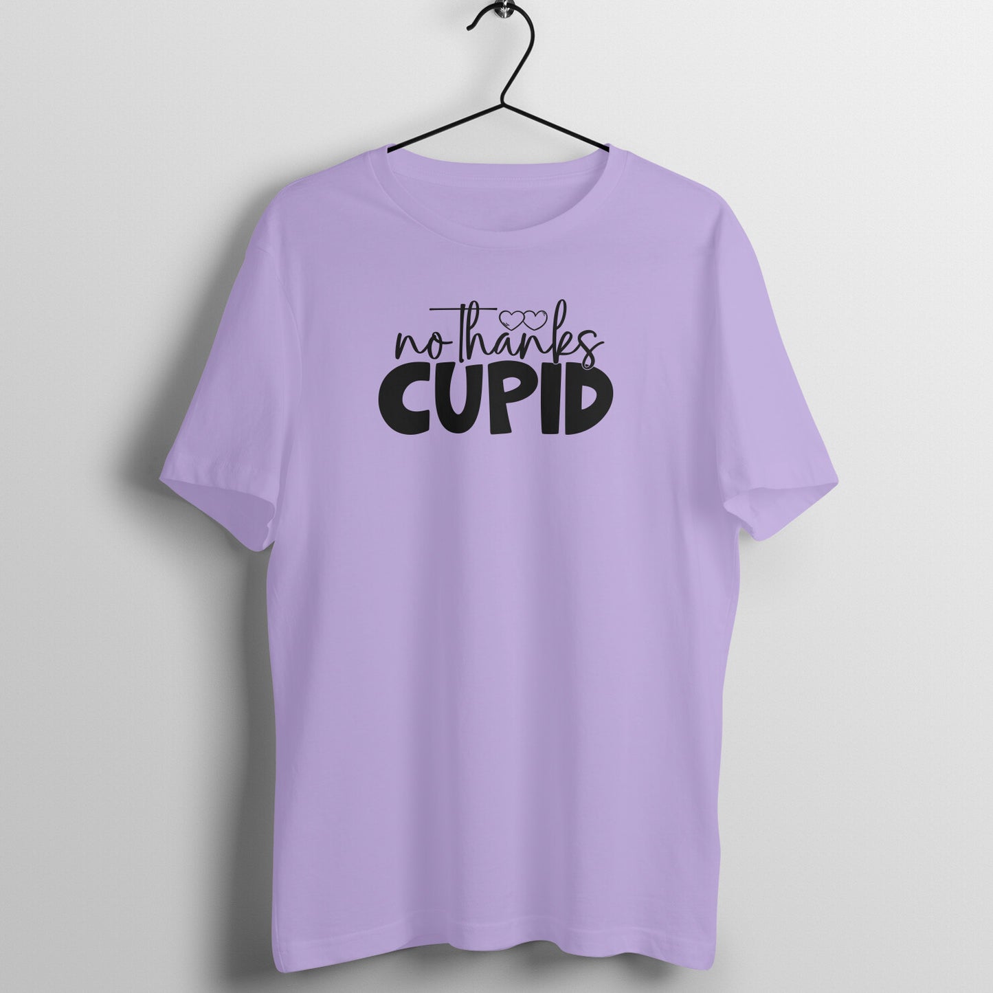 No thanks, Cupid - Women's Tee | Funny Valentine's Day Tee