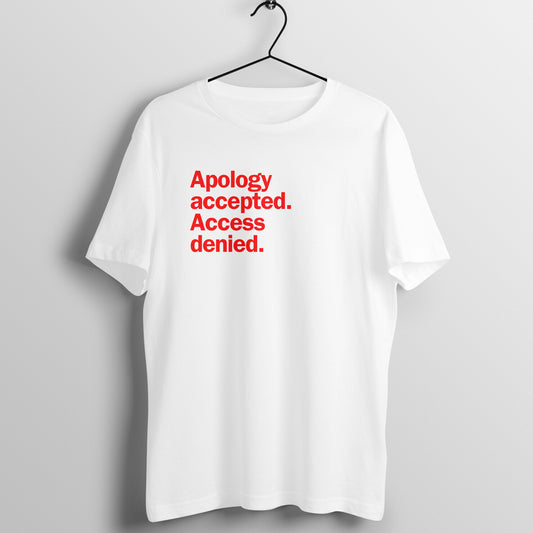 Apology and access - Women's Tee