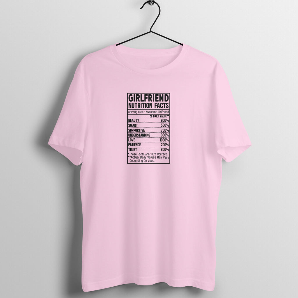 Nutrition facts of Girlfriend - Women's Tee