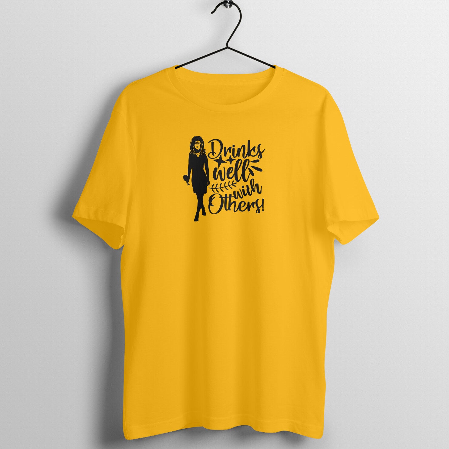 Drinks well with others - Women's Tee