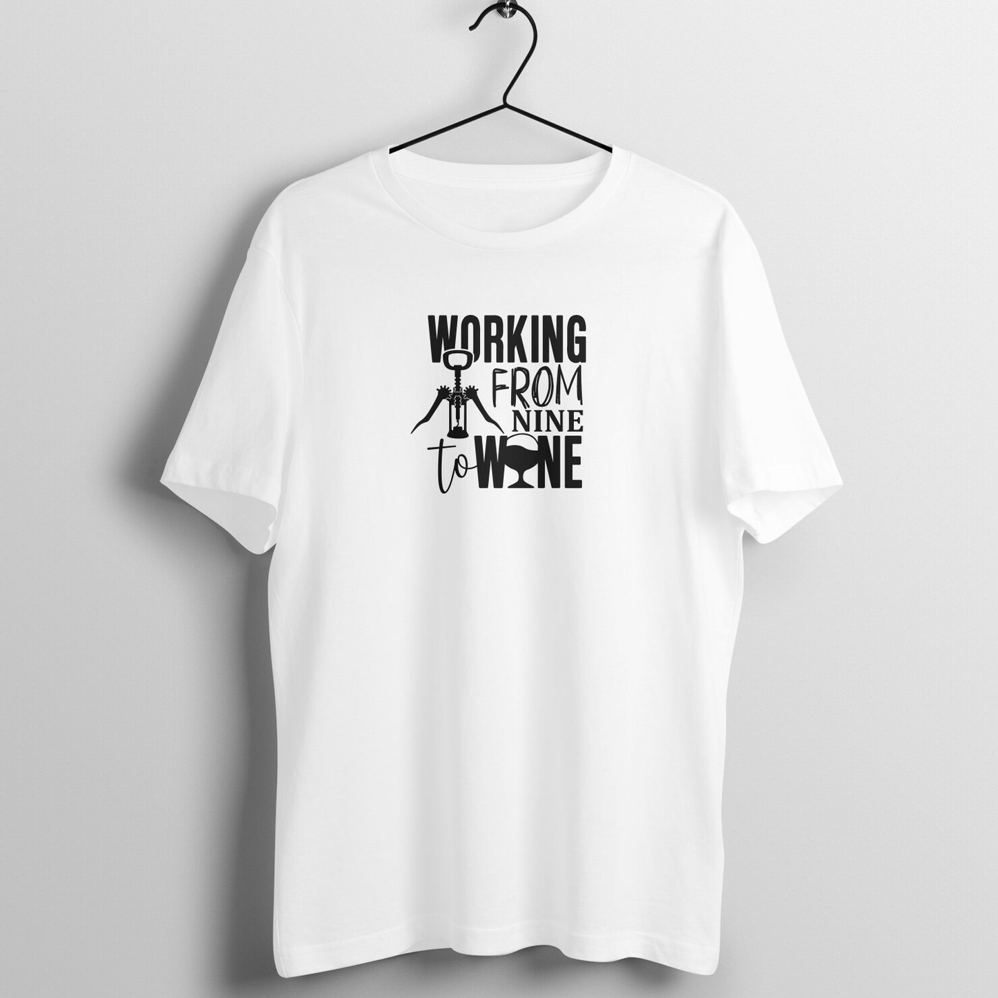 Working from nine to wine - Women's Tee