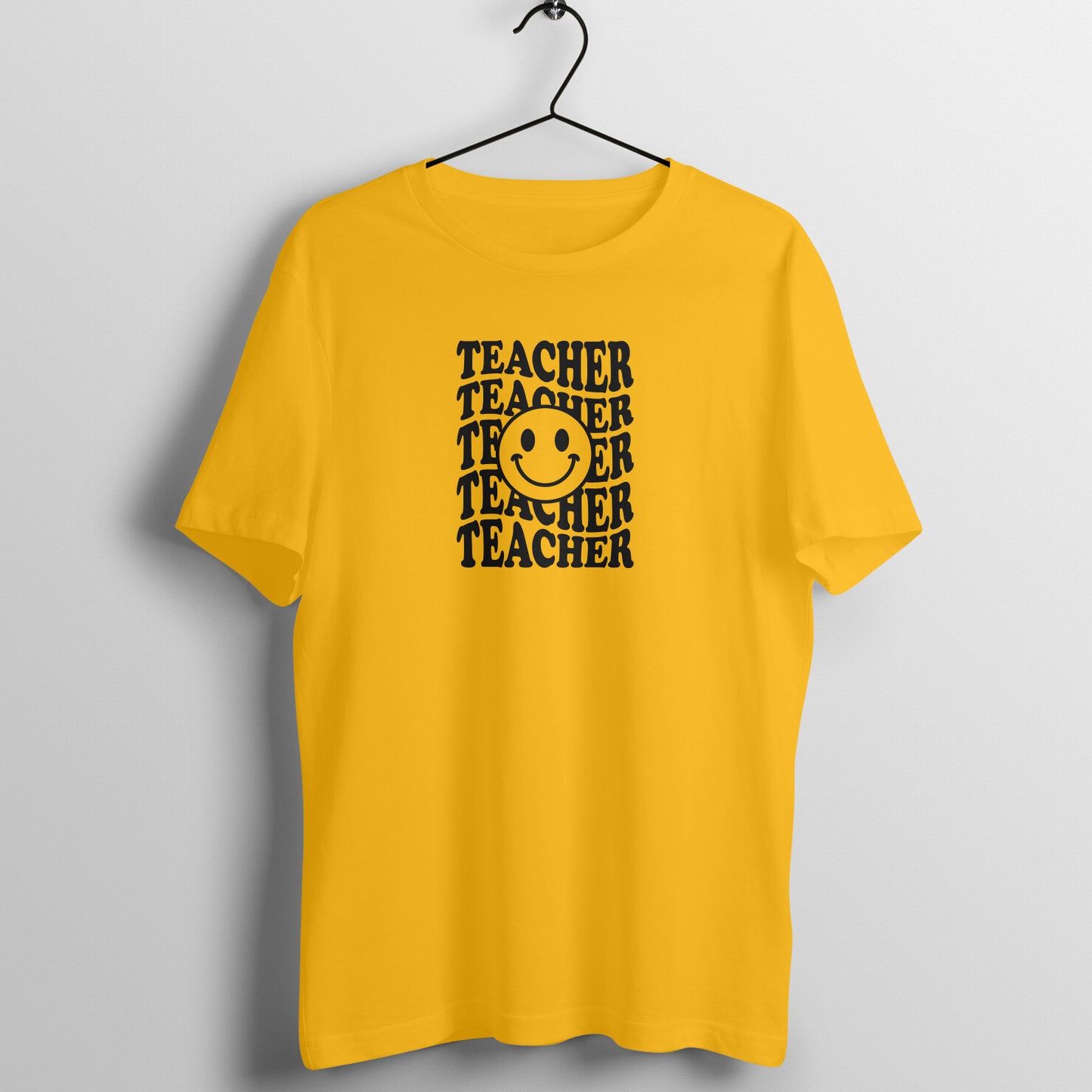 Smiley Teacher - Women's Cotton T Shirt | Teacher's Day Gift T Shirt