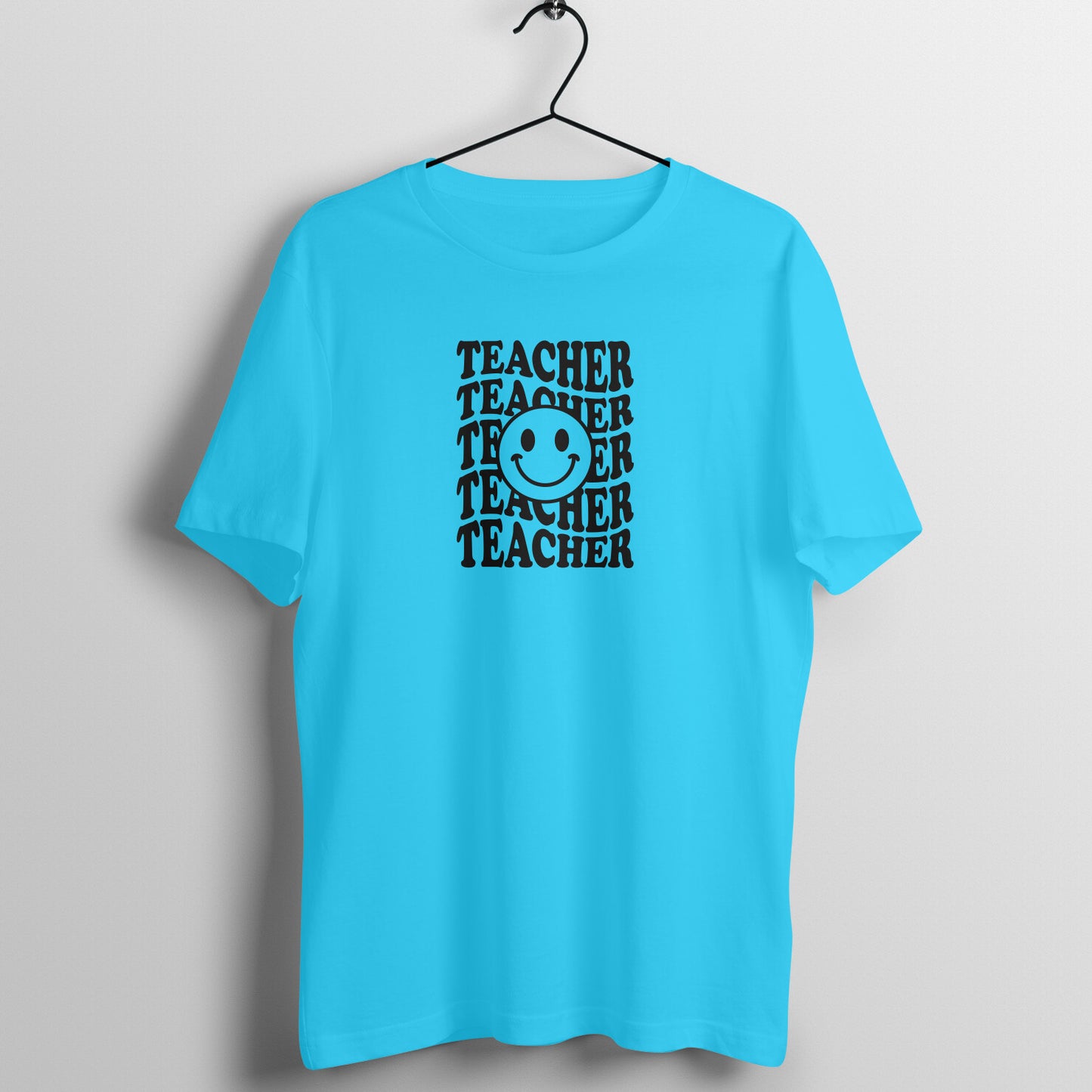 Smiley Teacher - Women's Cotton T Shirt | Teacher's Day Gift T Shirt