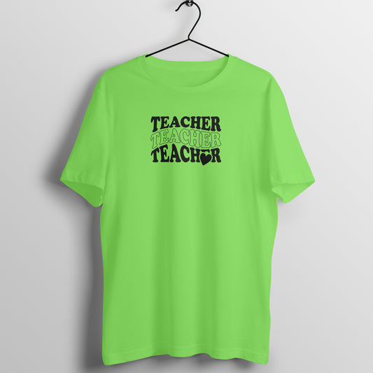 Teacher Teacher Teacher love - Women's Cotton T Shirt | Teacher's Day Gift T Shirt