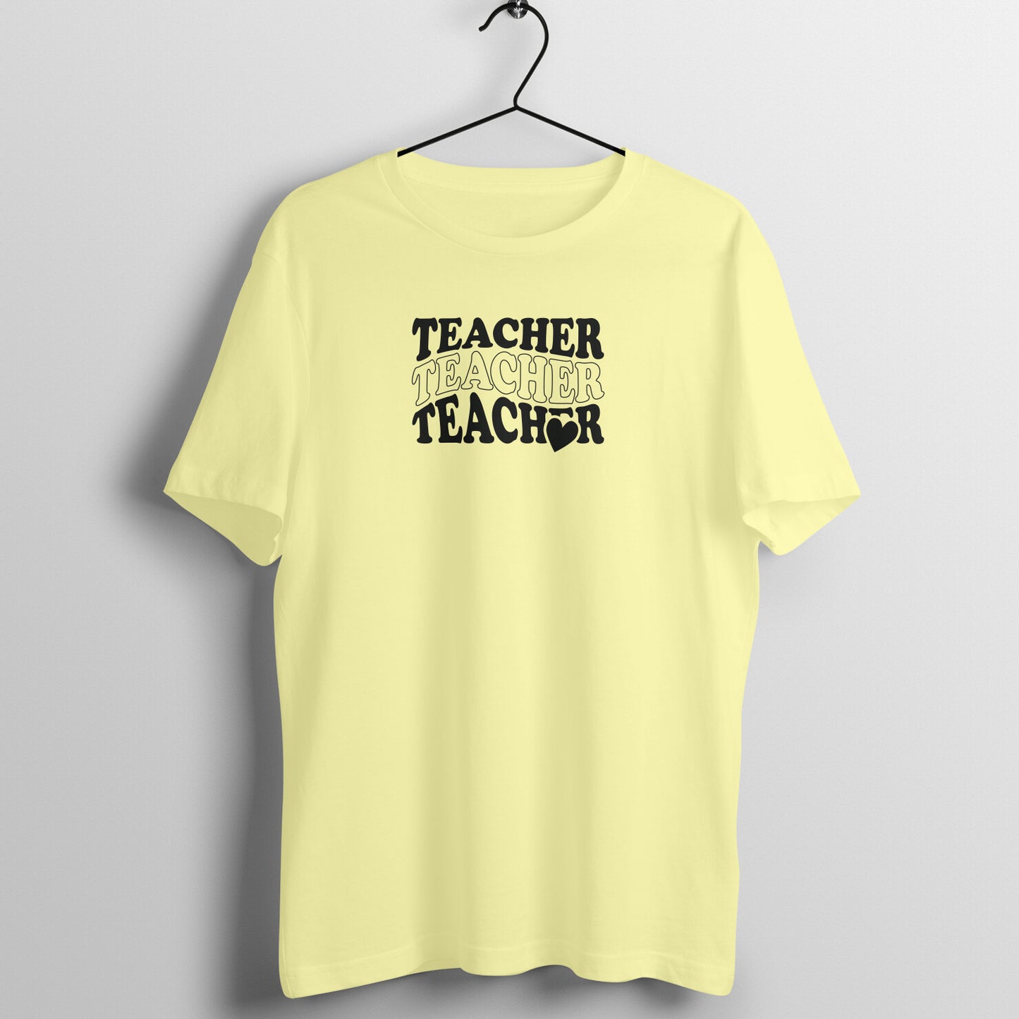 Teacher Teacher Teacher love - Women's Cotton T Shirt | Teacher's Day Gift T Shirt