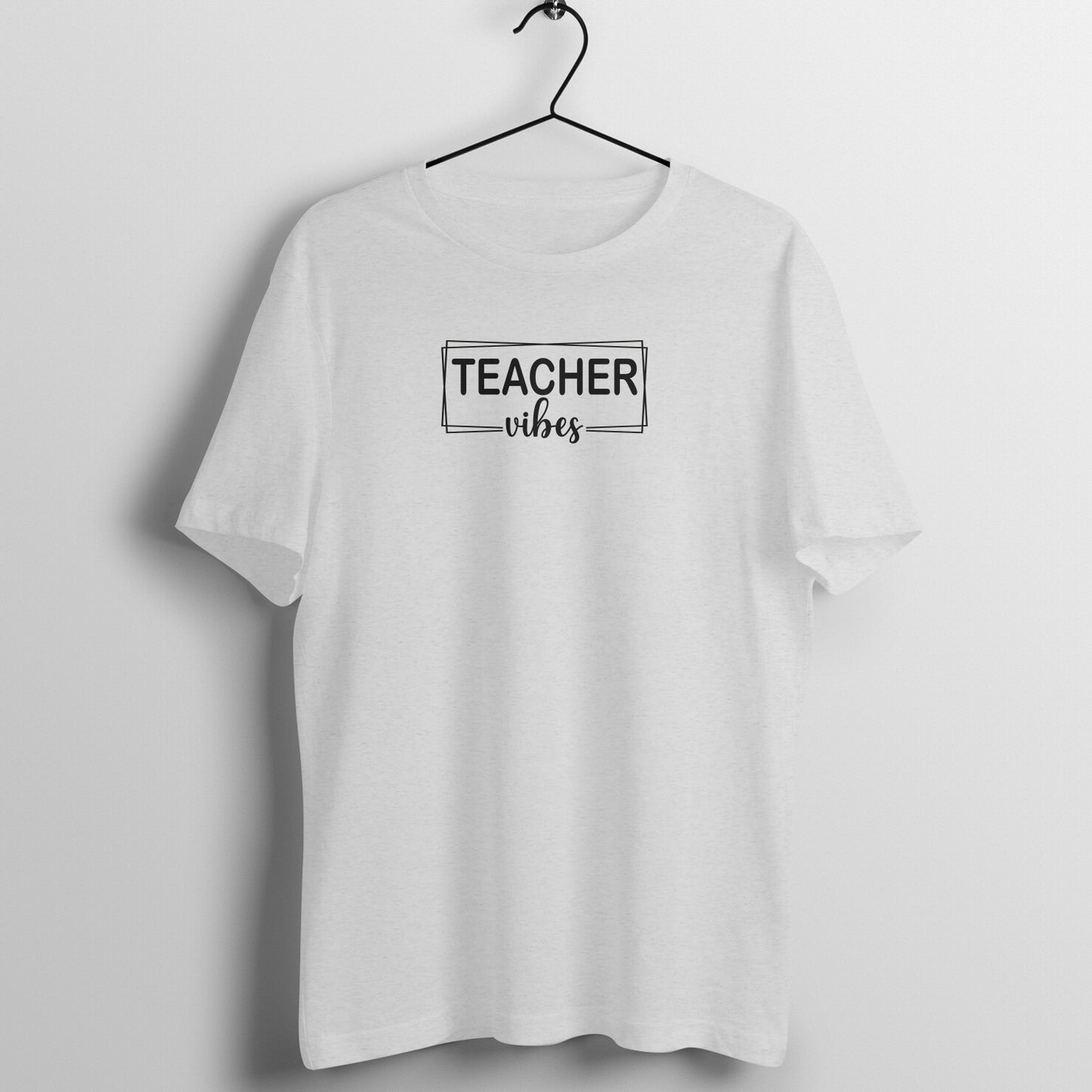 Teacher Vibes - Women's Cotton T Shirt | Teacher's Day Gift T Shirt