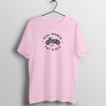 Real Women And Fat Bikes - Women's Cotton T Shirt | Lady Biker Tee