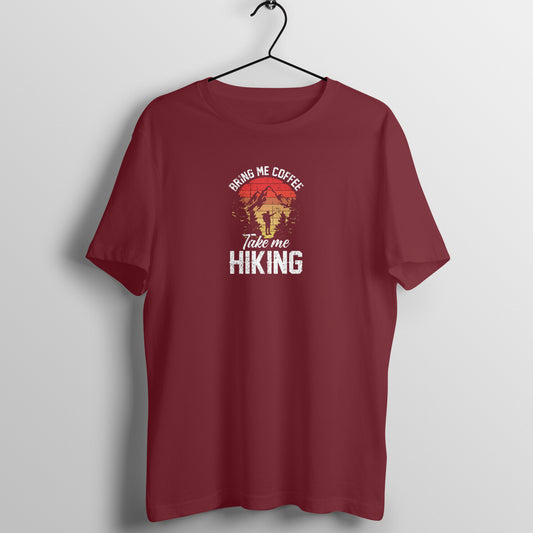 Hiking and coffee - Women's Tee | Hiker Girl T Shirt