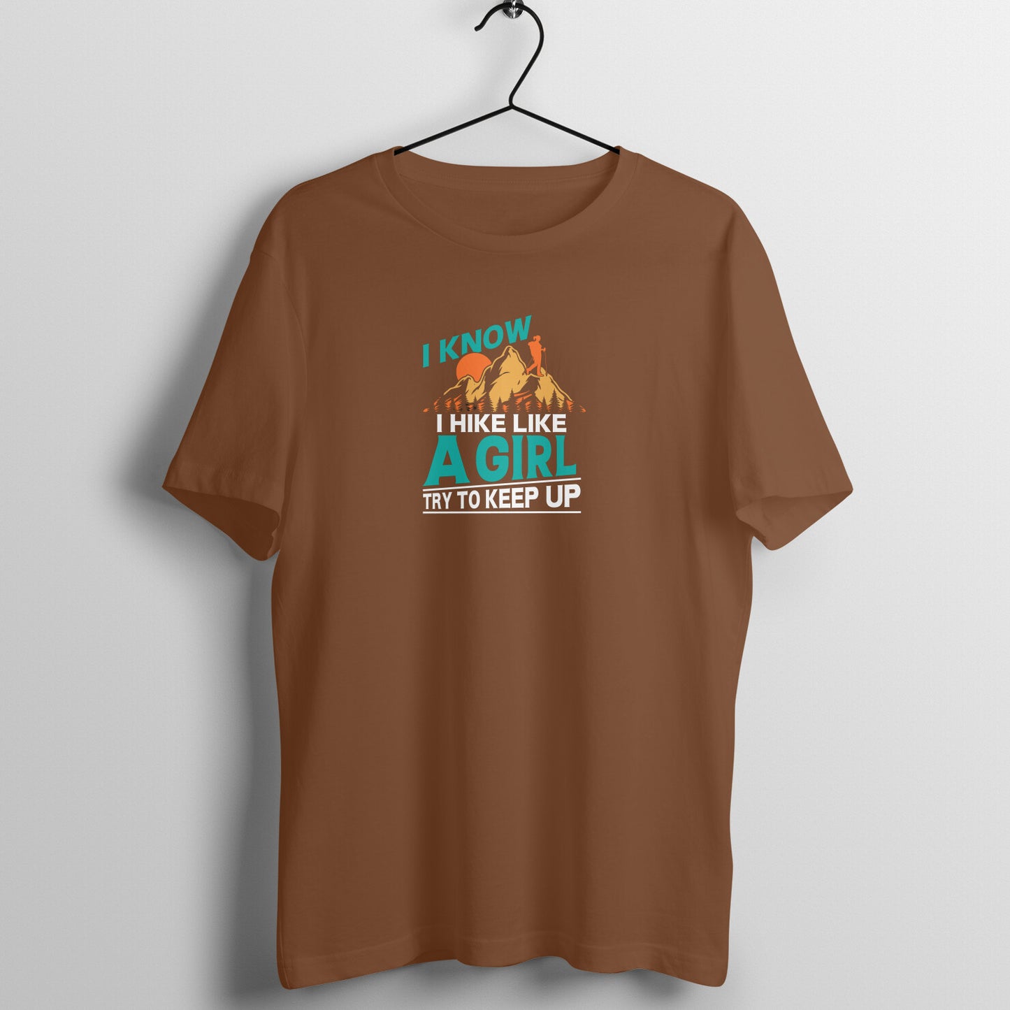 Hike like a girl - Women's Tee | Hiker Girl T Shirt