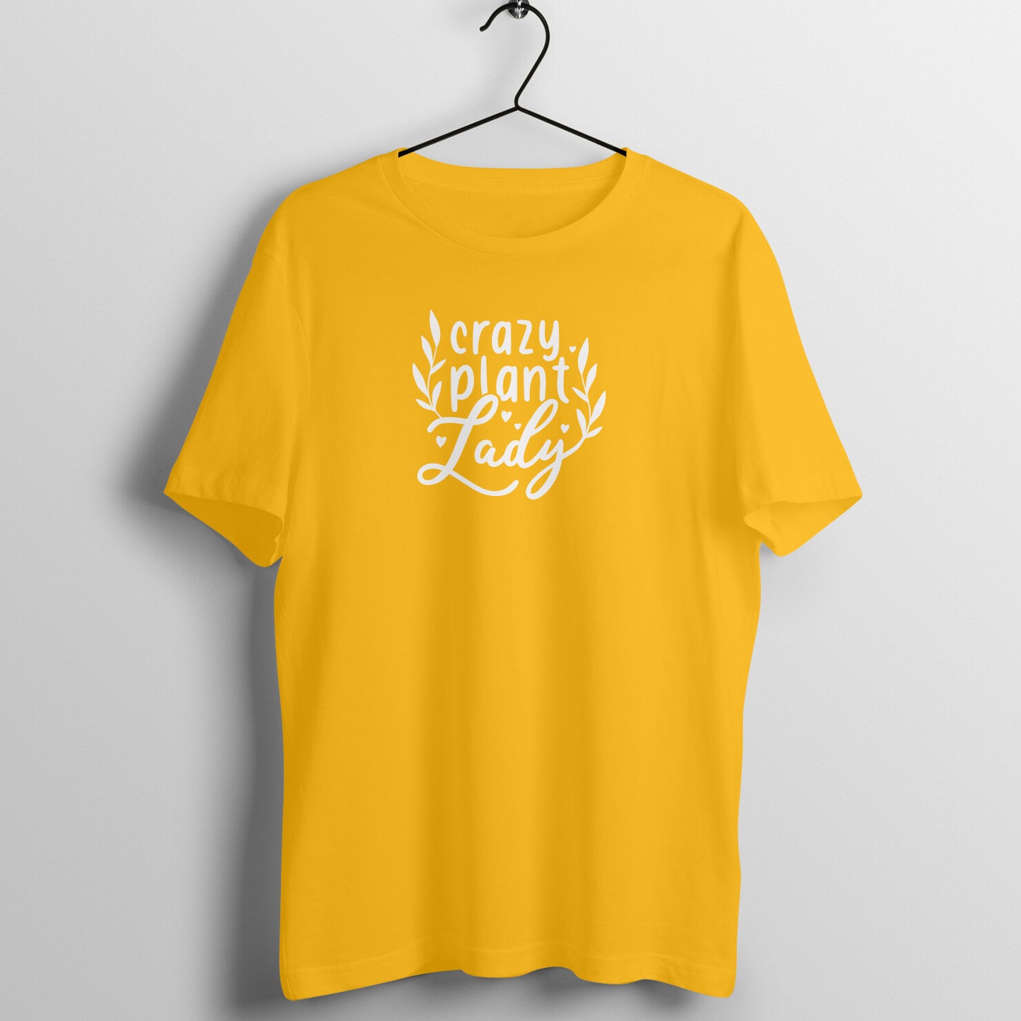 Crazy plant lady - Women's Cotton Tee | Plant Lover T Shirt