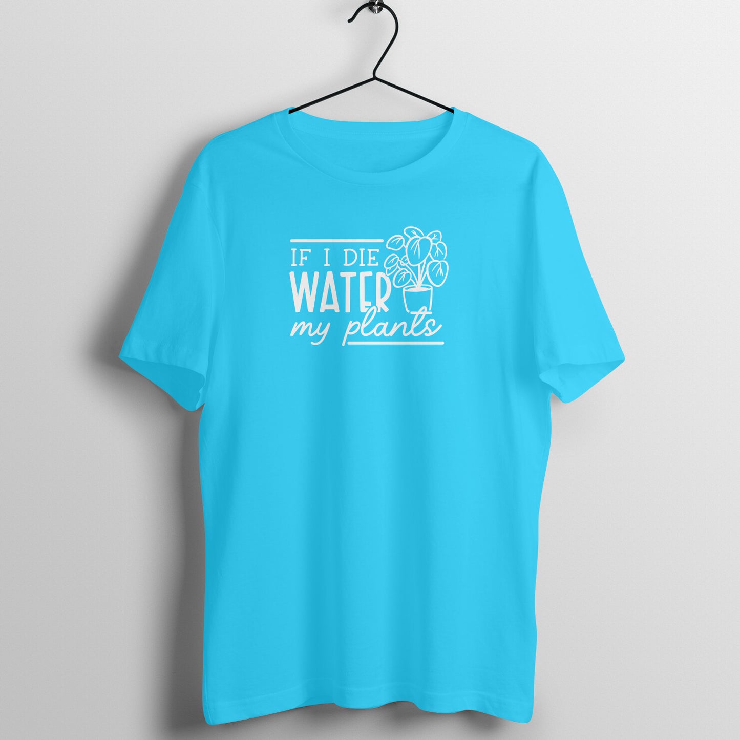 Water my plants - Women's Cotton Tee | Plant Lover T Shirt