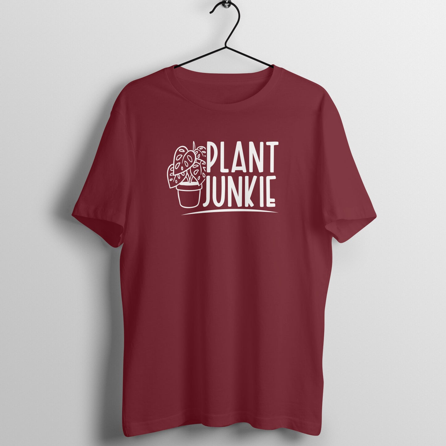 Plant junkie - Women's Cotton Tee | Plant Lover T Shirt