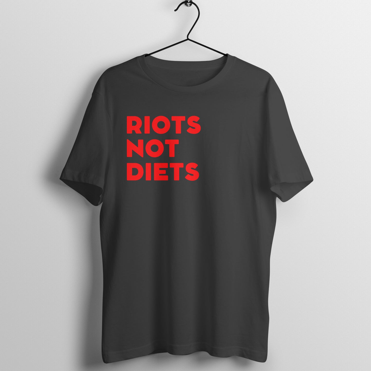 Riots not diets - Women's Half Sleeve Tee
