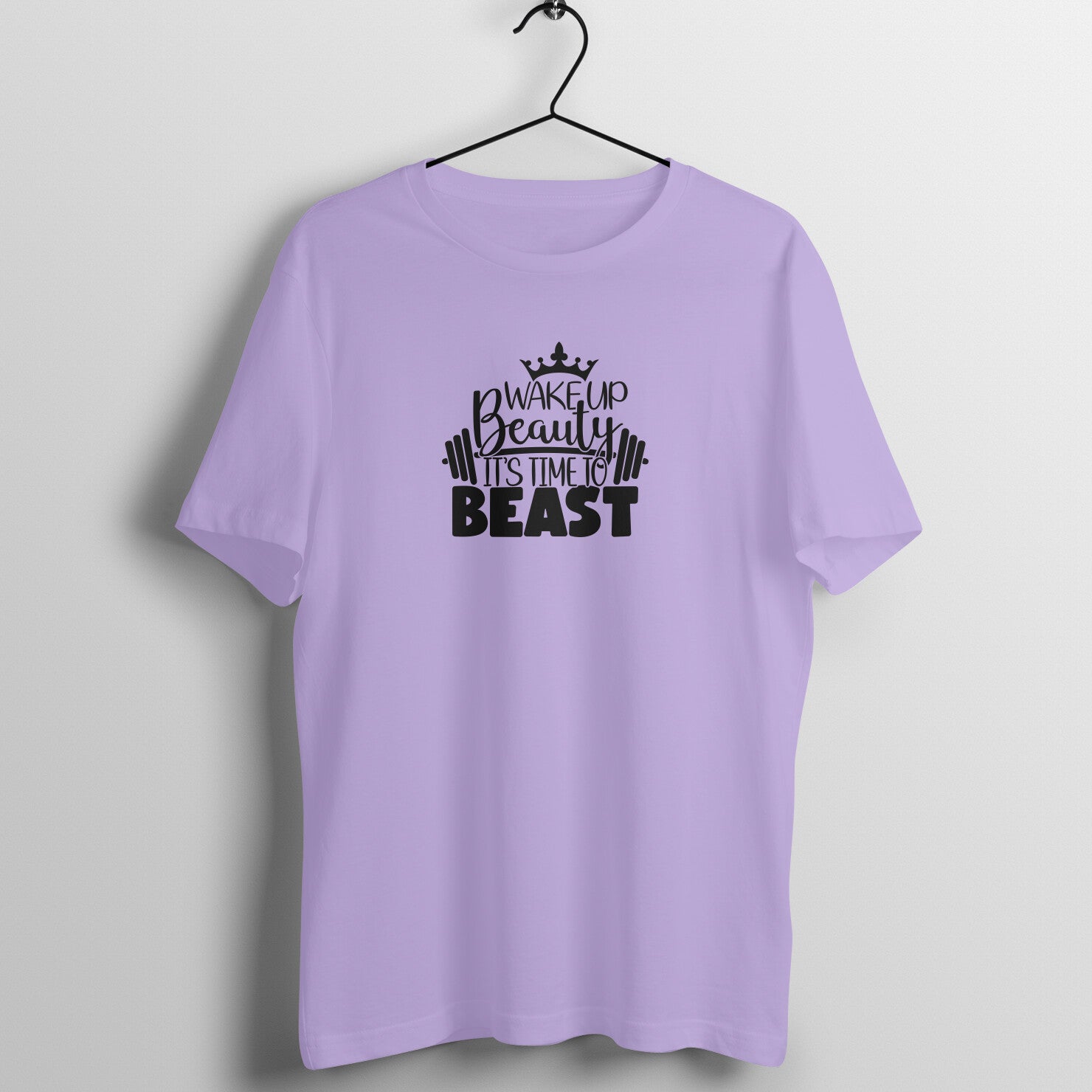 Wake up beauty - Women's Half Sleeve Cotton Tee