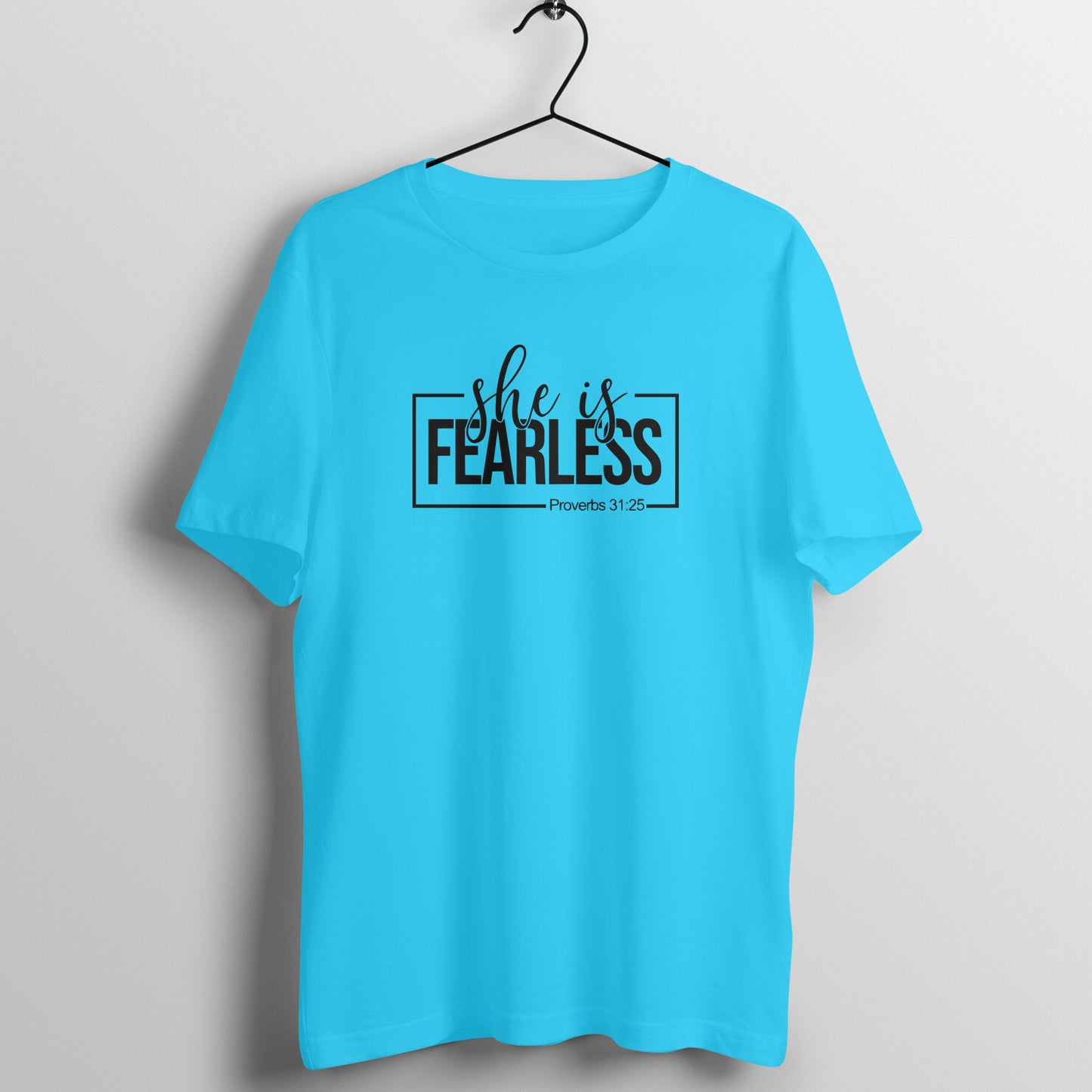 She is fearless - Women's Half Sleeve Cotton Tee