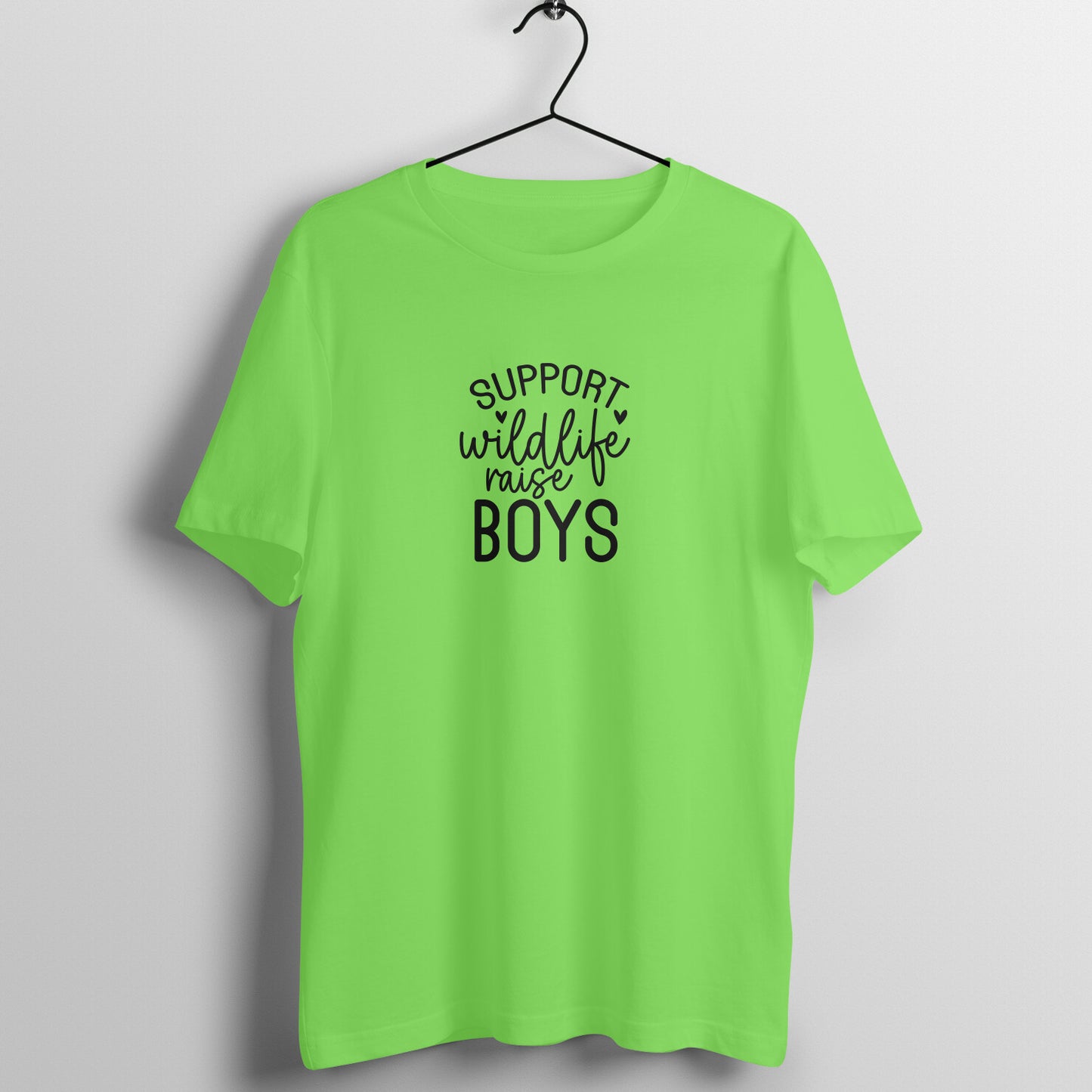 Raise boys - Women's Half Sleeve Cotton Tee  | Mother's Day Gift | Mom T Shirt