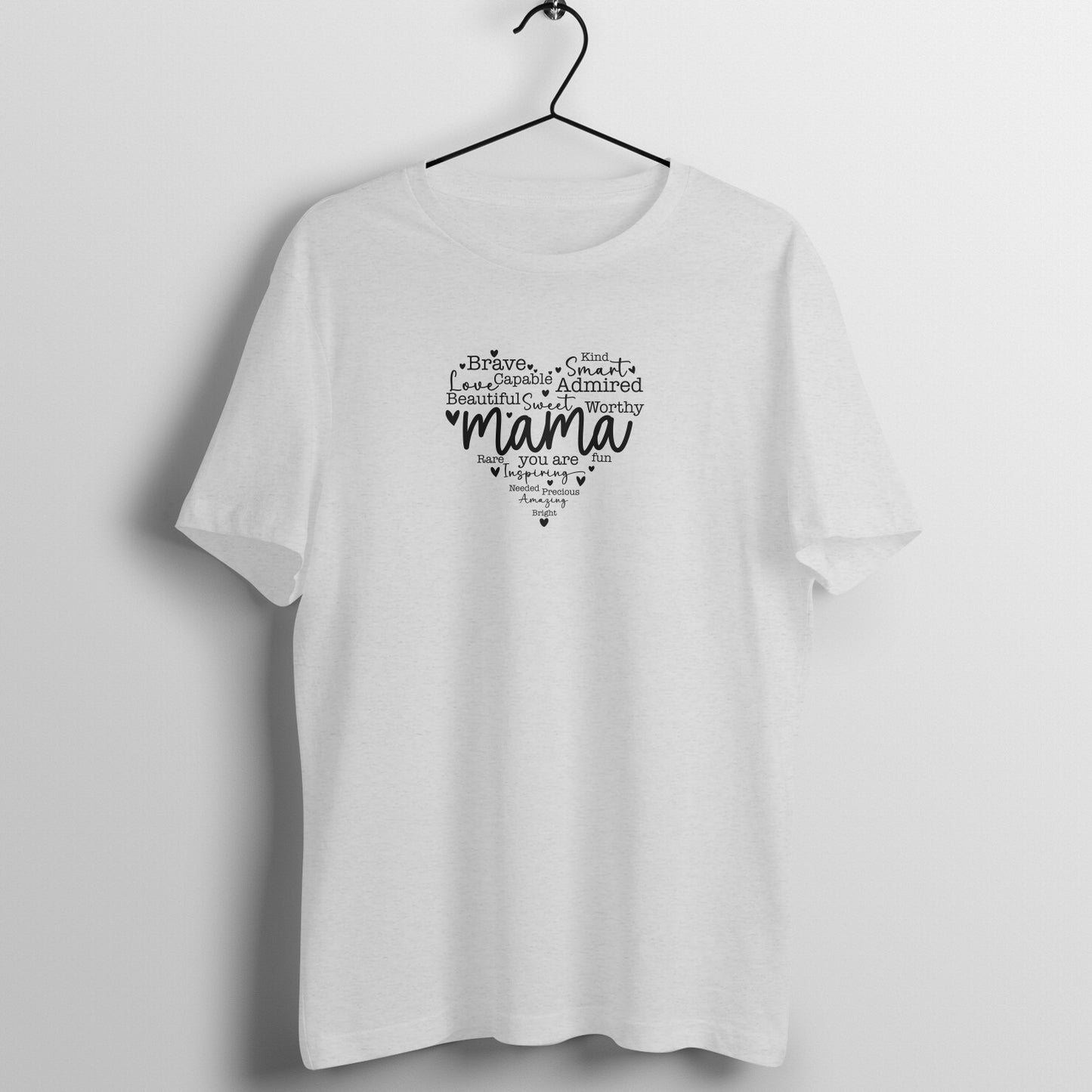 Mama's world - Women's Half Sleeve Cotton Tee | Mother's Day Gift | Mom T Shirt