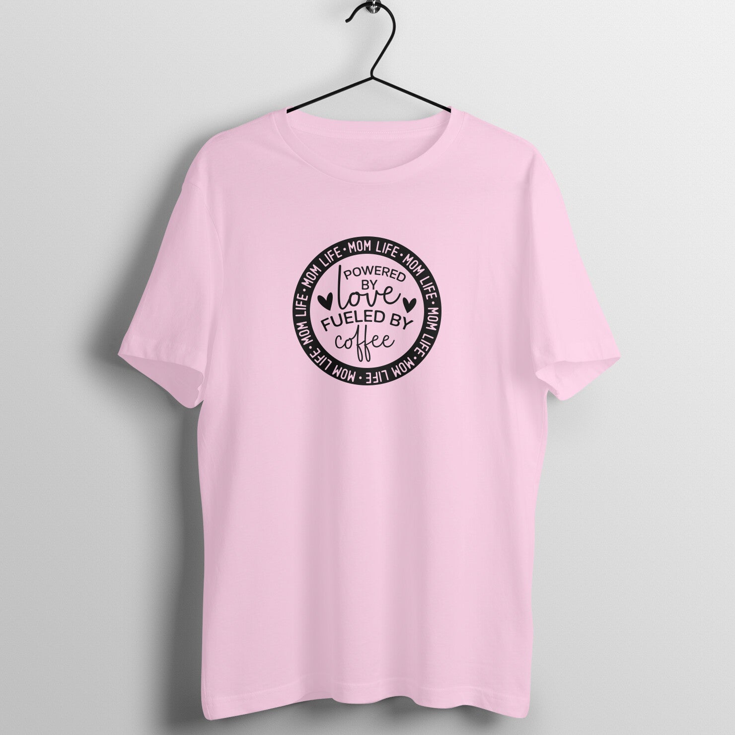 Mom life - Women's Half Sleeve Cotton Tee | Mother's Day Gift | Mom T Shirt