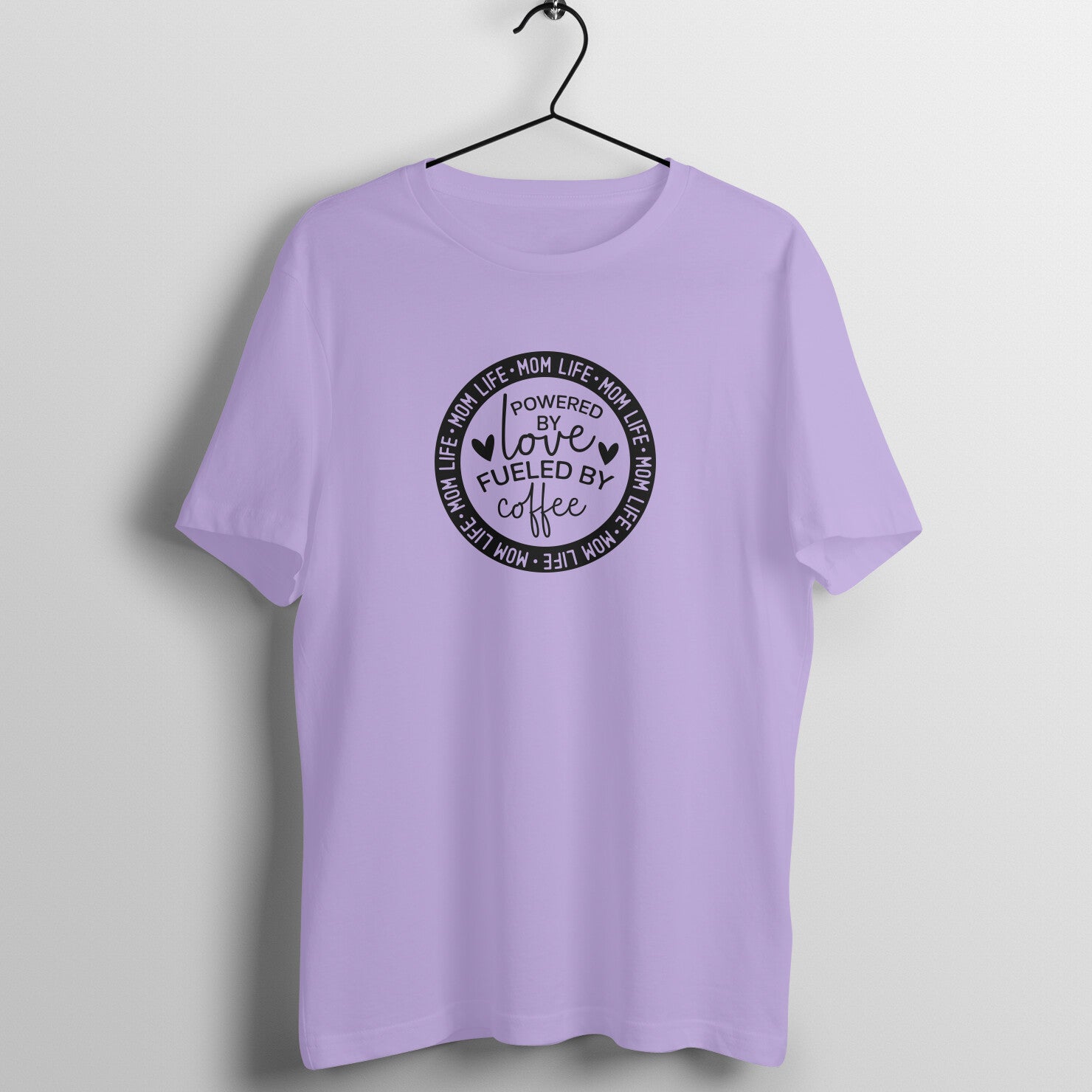 Mom life - Women's Half Sleeve Cotton Tee | Mother's Day Gift | Mom T Shirt