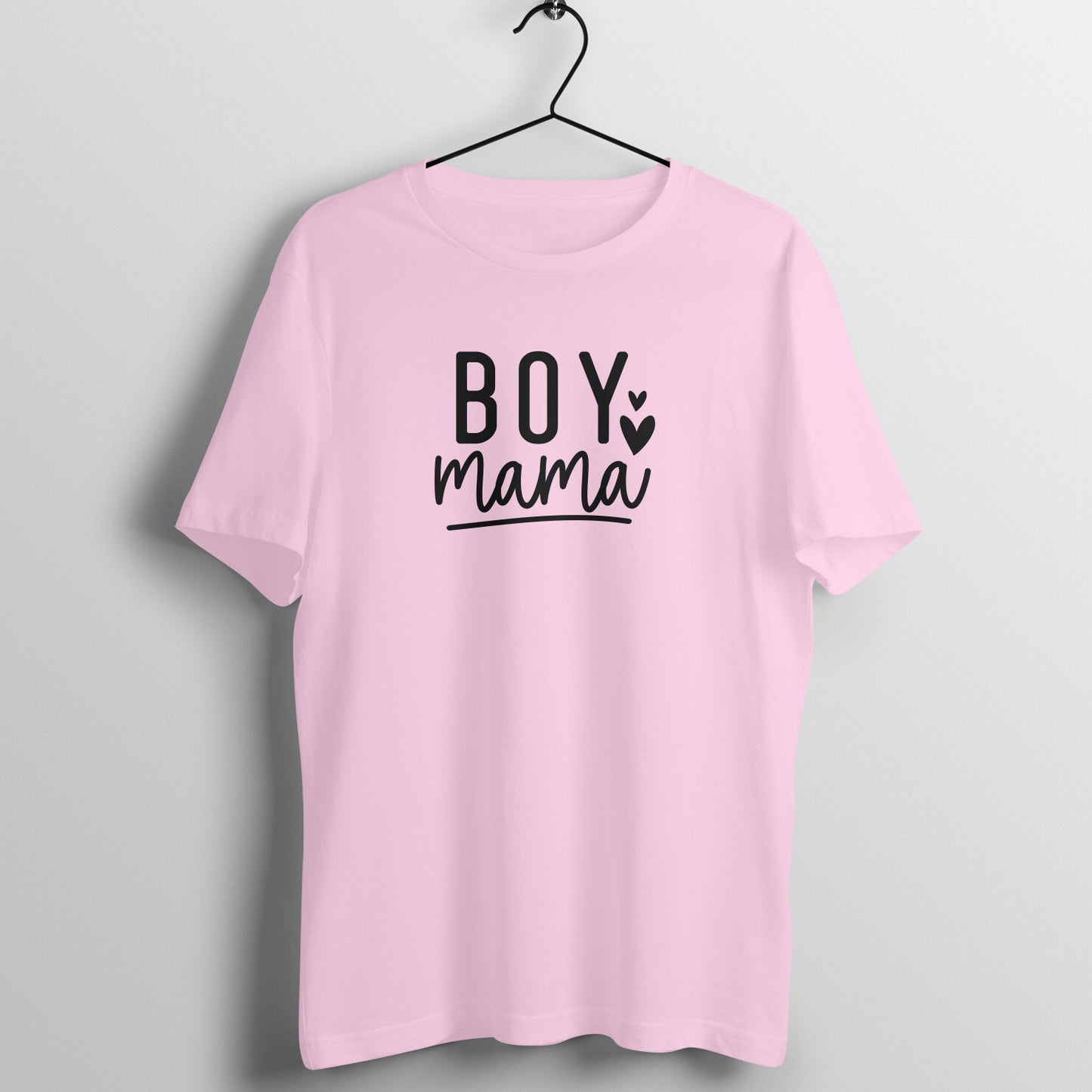 Boy mama - Women's Half Sleeve Cotton Tee | Mother's Day Gift | Mom T Shirt