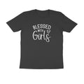 Blessed with girls - Women's Half Sleeve Cotton Tee | Mother's Day Gift | Mom T Shirt