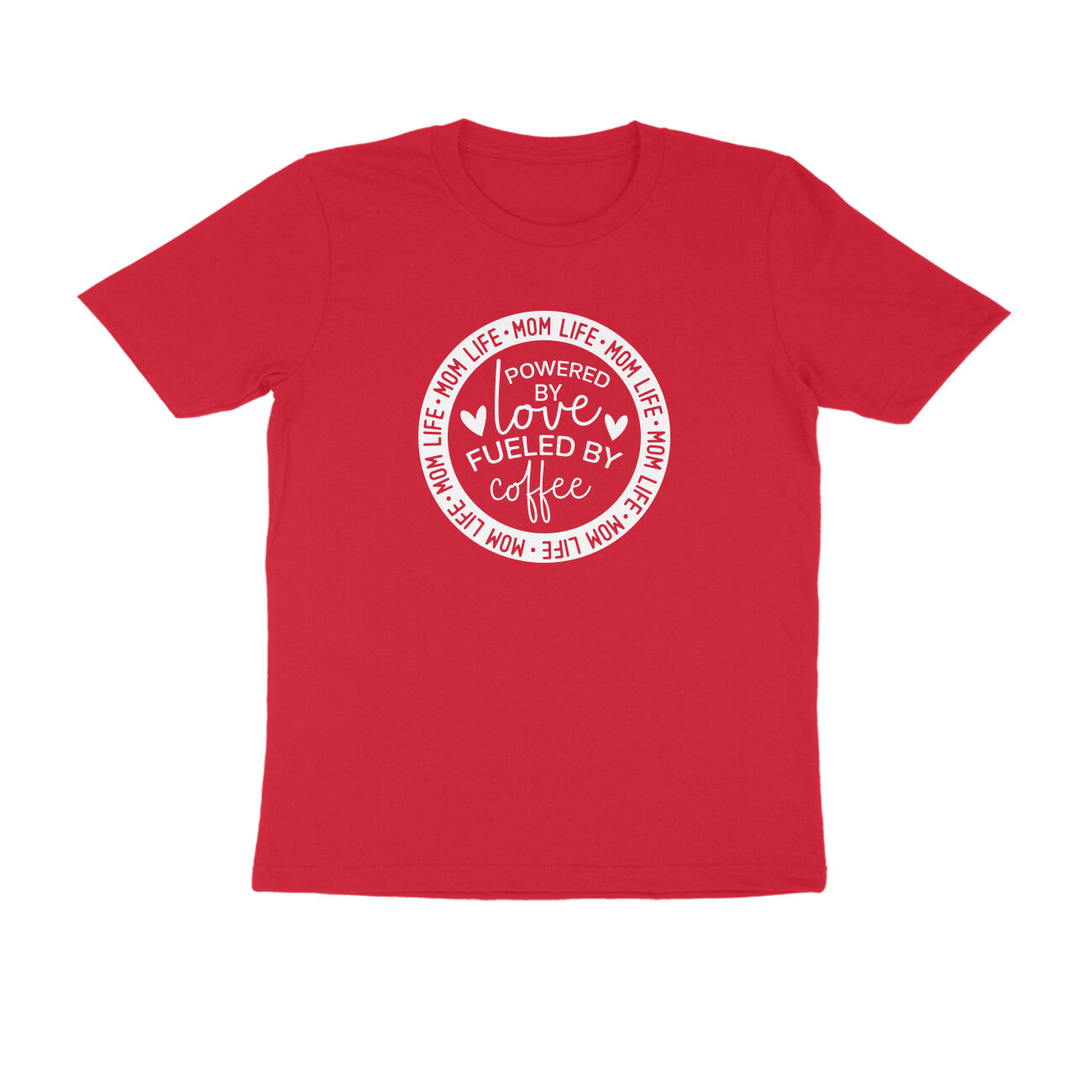 Mom life - Women's Half Sleeve Cotton Tee | Mother's Day Gift | Mom T Shirt