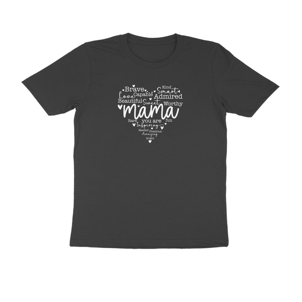Mama's world - Women's Half Sleeve Cotton Tee | Mother's Day Gift | Mom T Shirt