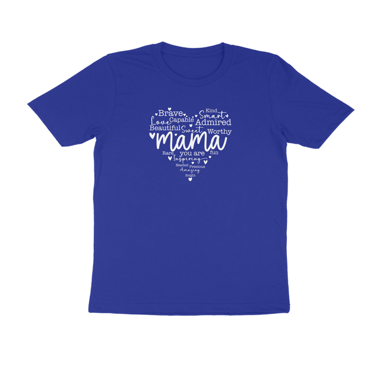 Mama's world - Women's Half Sleeve Cotton Tee | Mother's Day Gift | Mom T Shirt
