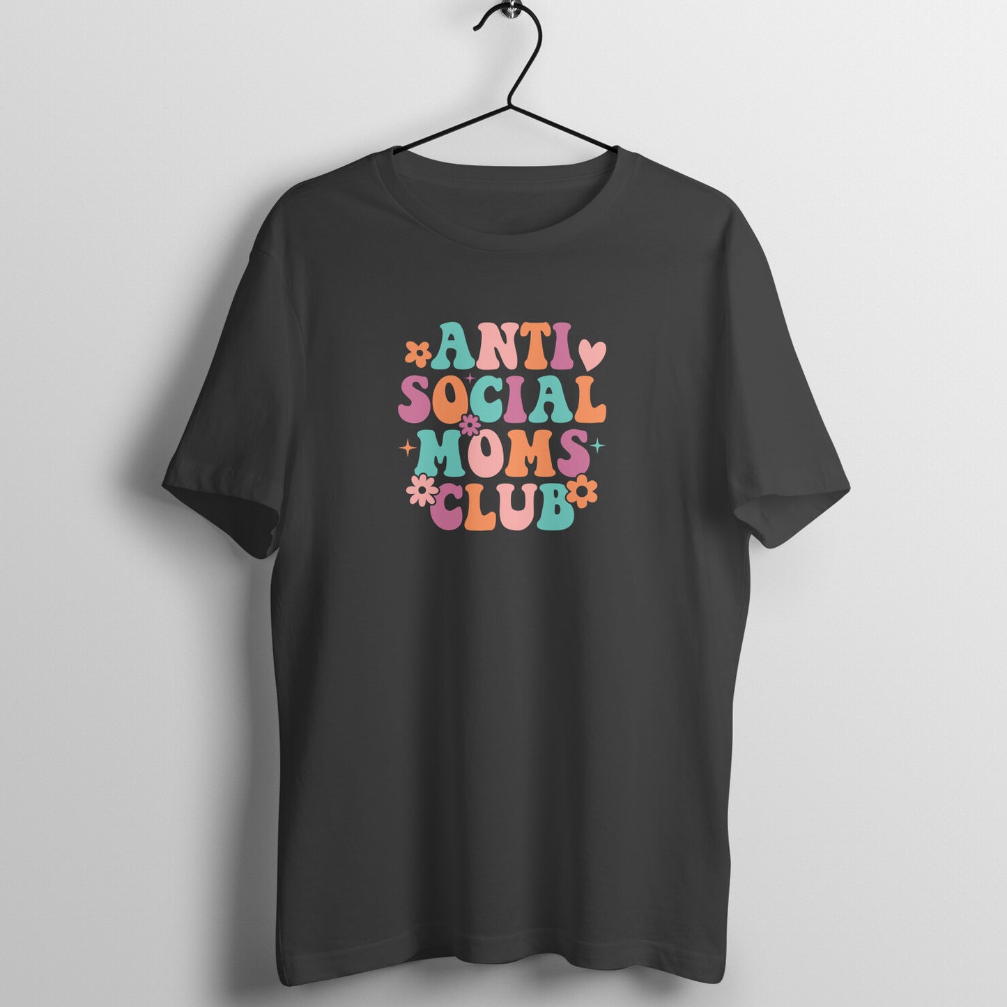 Anti social moms club - Women's Tee | Mother's Day Gift | Mom T Shirt